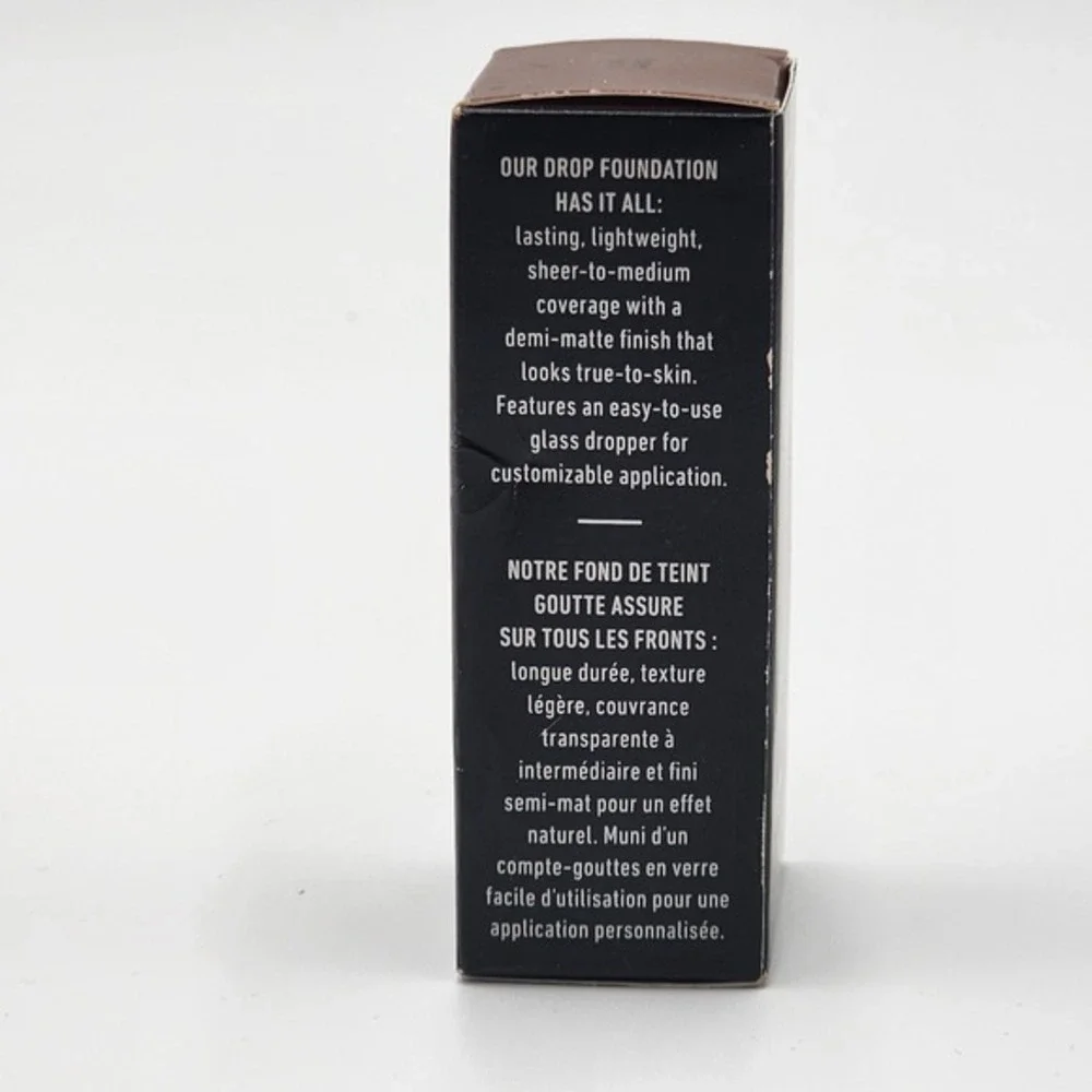 NYX Total Control Pro Drop Foundation Mocha TCPDF19 Demi Matte Finish New in Box